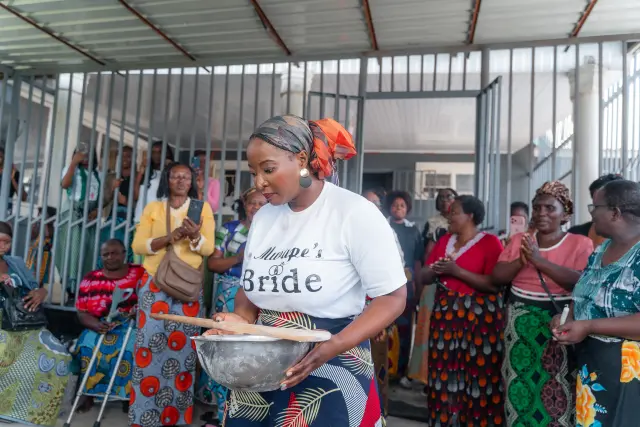 Guests and family at the Viphiko traditional bridal ceremony