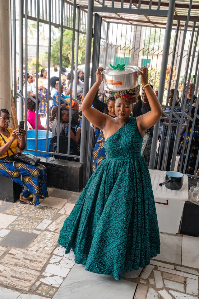Guests and family at the Viphiko traditional bridal ceremony