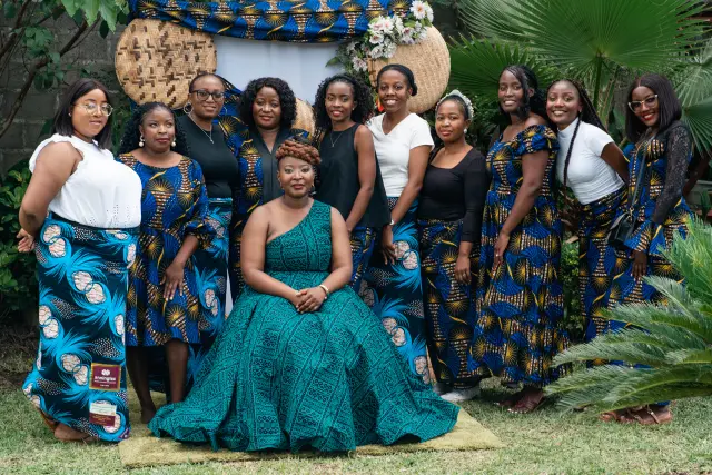 Guests and family at the Viphiko traditional bridal ceremony