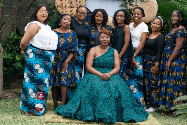 Guests and family at the Viphiko traditional bridal ceremony