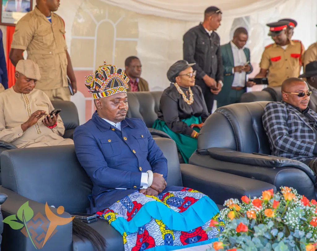 Dignitaries and guests at the Wumi Hospital handover ceremony